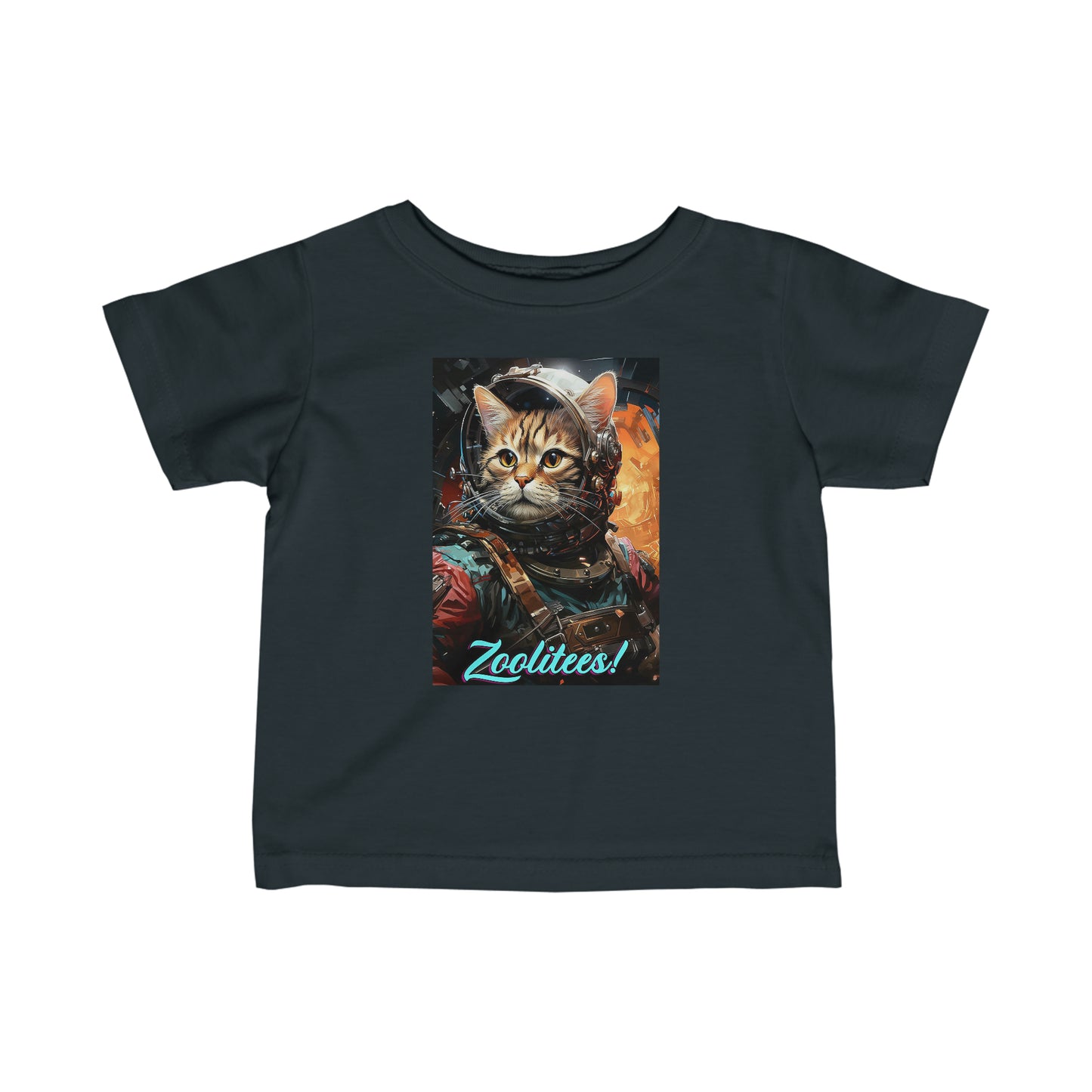 Space Cat Infant Fine Jersey Tee