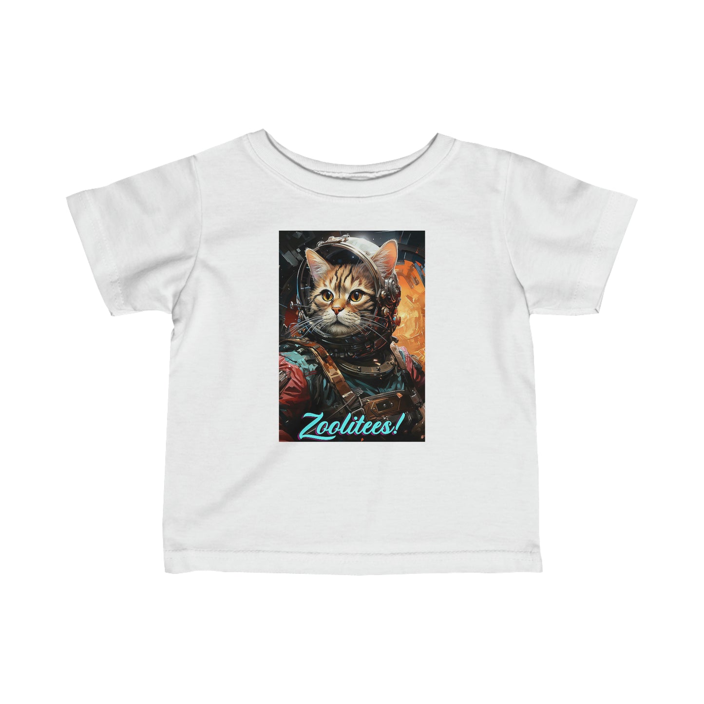 Space Cat Infant Fine Jersey Tee