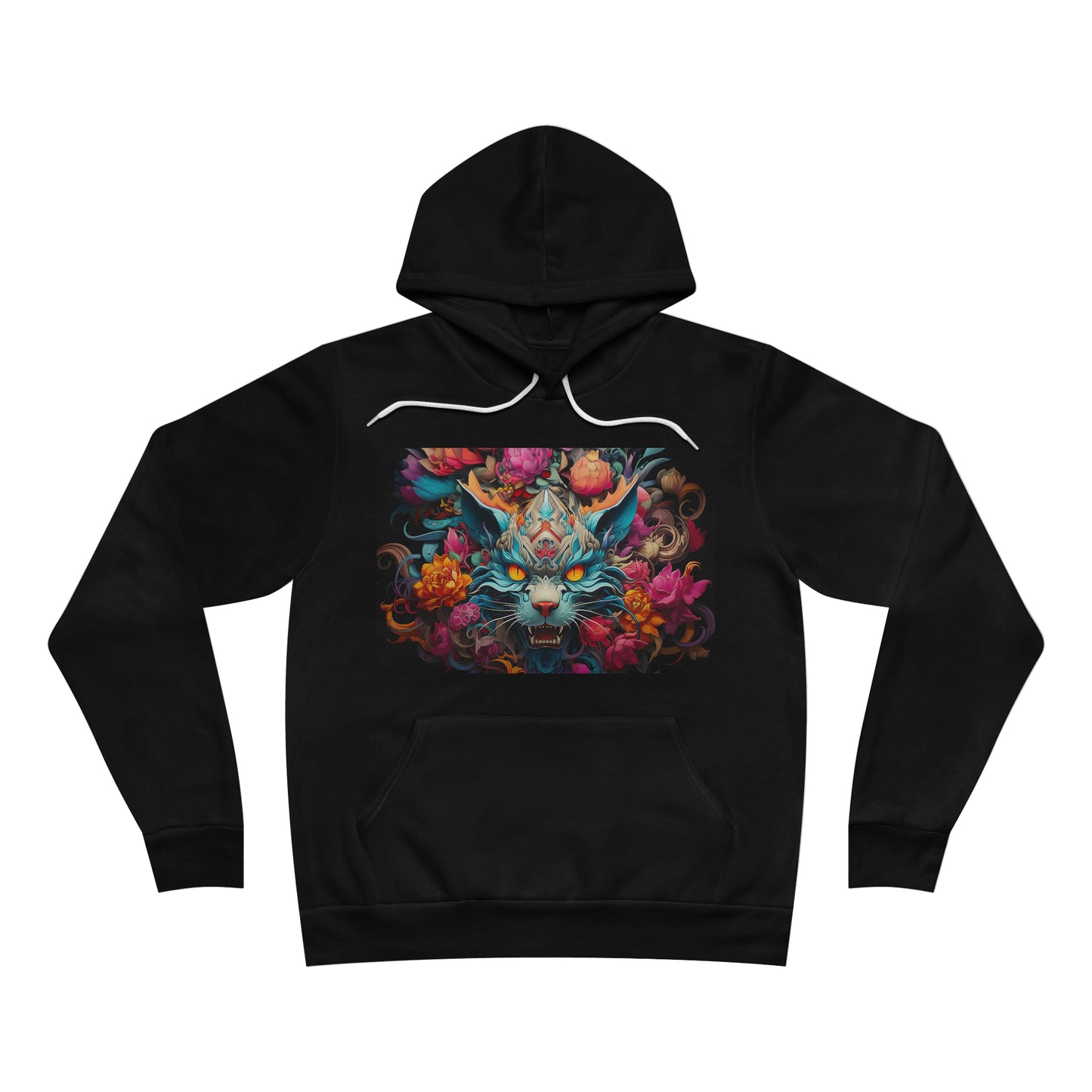 Wild Cat Unisex Sponge Fleece Pullover Hoodie