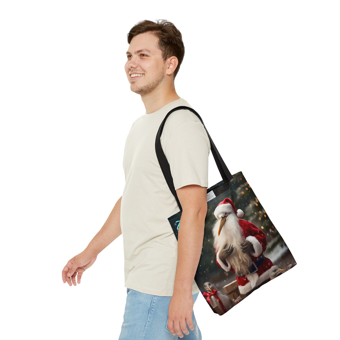 Goose Santa Tote Bag