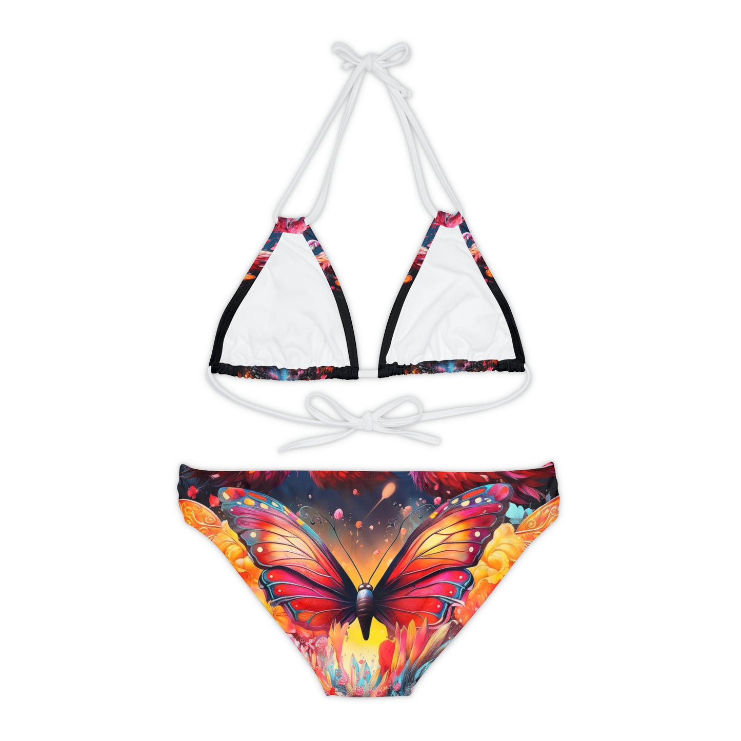 Butterfly Flamingo Bikini Set