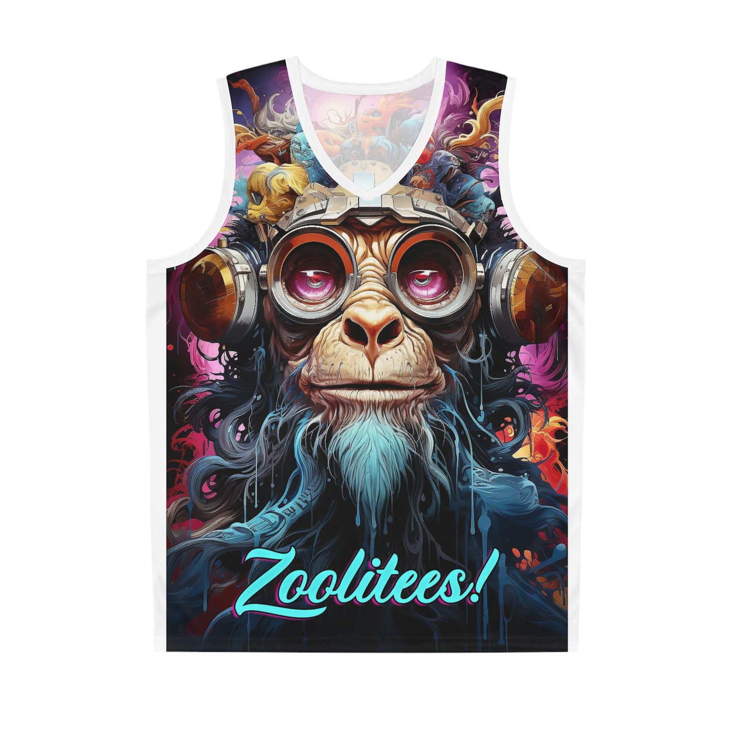 Mystic Monkey Basketball Jersey