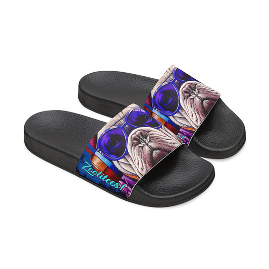 Hip-Hop English Bulldog Men's Sandals